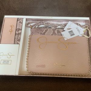 Jessica Simpson crossbody purse and card case